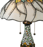 22.5"H Videira Florale Tiffany Table Lamp