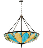 43"W Cowette Contemporary Inverted Pendant