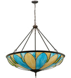 43"W Cowette Contemporary Inverted Pendant