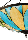 43"W Cowette Contemporary Inverted Pendant