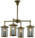 30"W Craftsman Signature Fulton Prime Lodge Chandelier