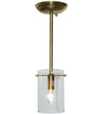 5"W Bakersfield Industrial Semi-Flushmount