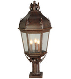 15"W Royan Lantern Victorian Pier Mount