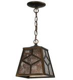 8"Sq Diamond Mission Mini Pendant