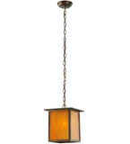 9.5"Sq Prime Lantern Mission Pendant