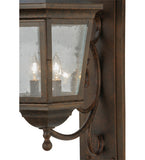 13"W Cassandra Lantern Outdoor Wall Sconce