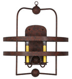 24"W Aldari 2 Lt Wall Sconce