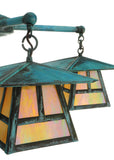 32"W 4 Lt "T" Mission Chandelier