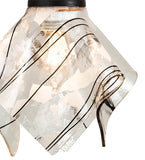 10"W Handkerchief Branches Pendant