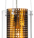 8"W Cilindro Matriz Industrial Pendant