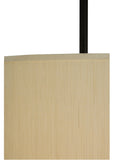 14.5"W Cilindro Mystic Beige Traditional Pendant