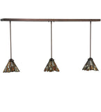 51"L Jadestone Delta 3 Lt Kitchen Island Lighting