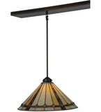 48"L Belvidere Tiffany 2 Lt Island/Billiard Pendant