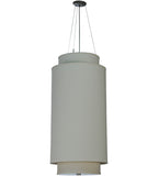 20"W Cilindro 3 Tier Modern Pendant