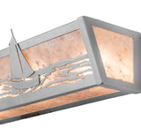 24"W Coastal Sail Boat Vanity Light