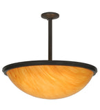 36"W Commerce Modern Inverted Pendant