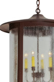 24"W Fulton Hanging Lantern Traditional Outdoor Pendan
