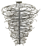 73"W Cyclone 36 Lt Contemporary Chandelier