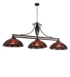 70"L Elan 3 Lt Tiffany Kitchen Island Lighting