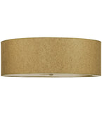 36"W Cilindro Sage Textrene Dimmable Flushmount