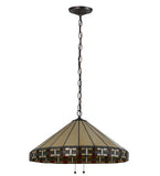20"W Arizona Tiffany Southwest Pendant