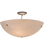 32"W Cypola W/Uplights Contemporary Inverted Pendant