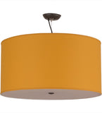 27"W Cilindro Play Textrene Traditional Pendant