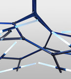 67"L Neutron 24 Lt LED Contemporary Chandelier