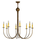 36"W Cheal 8 Lt Chandelier