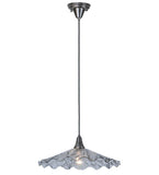 18"W Metro Fusion Galatia Scalloped Branches Pendant