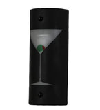 5"W Metro Fusion Shaken Not Stirred Up & Downlight LED Wall Sconce