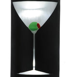 5"W Metro Fusion Shaken Not Stirred Up & Downlight LED Wall Sconce