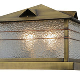 14"Sq Clinton Arrowhead Pier Mount