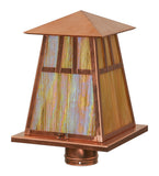 10"Sq Seneca Double Bar Mission Post Mount