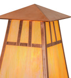 10"Sq Seneca Double Bar Mission Post Mount