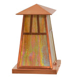 10"Sq Seneca Double Bar Mission Pier Mount