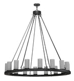 60"W Loxley 16 Lt Chandelier