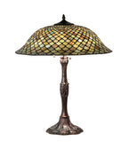 26"H Tiffany Fishscale Table Lamp