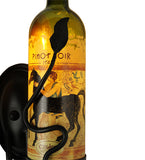 9"W Tuscan Vineyard Personalized 2 Wine Bottle Wall Sconce