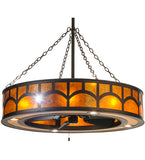 44"W Mission Hill Top W/Up and Downlights Chandel-Air