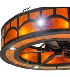 44"W Mission Hill Top W/Up and Downlights Chandel-Air