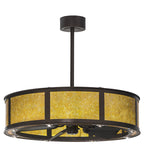 36.5"W Smythe W/Up And Downlights LED Chandel-Air Fan