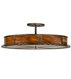 42"W Mission Prime Inverted Pendant