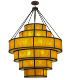74"W Jayne 6 Tier LED Contemporary Pendant