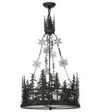 23"W Alpine Lodge Inverted Pendant