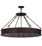 42"W Jules Contemporary Glam Inverted Pendant