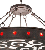42"W Jules Contemporary Glam Inverted Pendant
