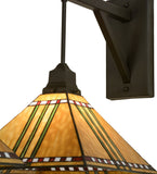 13"W Prairie Corn 2 Lt Island Wall Sconce