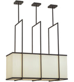 36"L Quadrato Langedon Contemporary Oblong Pendant