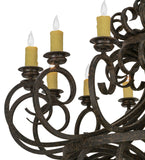 60"W Symen 16 Lt Victorian Chandelier